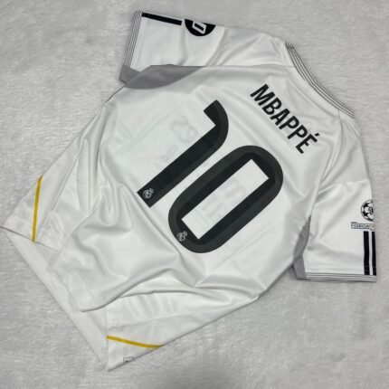 Real Madrid 25-26 Home — Mbappé (Kids)